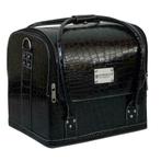Nagel koffer, CROCO ZWART voor nagelstyliste, pedicure., Sieraden, Tassen en Uiterlijk, Ophalen of Verzenden