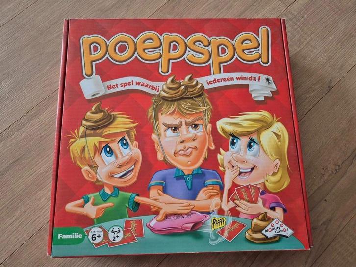 poepspel, Hobby en Vrije tijd, Gezelschapsspellen | Kaartspellen, Gebruikt, Ophalen of Verzenden