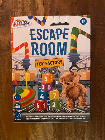 Escape room spel ''Toy factory''