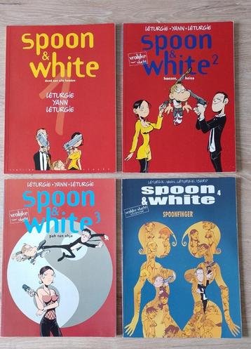 Spoon & and white stripboeken comic deel 1 2 3 4 Dupuis beschikbaar voor biedingen