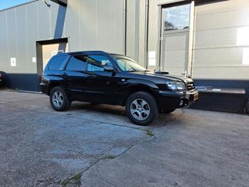 Subaru Forester 2.0 XT 2003 Java Black kleur beschikbaar voor biedingen