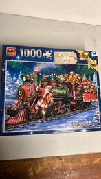 Puzzel van 1000 stukjes Santa Polar Express van King, Ophalen of Verzenden, 500 t/m 1500 stukjes, Zo goed als nieuw