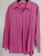 Blouse Hema fuchsia L  als nieuw, Kleding | Dames, Blouses en Tunieken, Hema, Maat 42/44 (L), Roze, Zo goed als nieuw