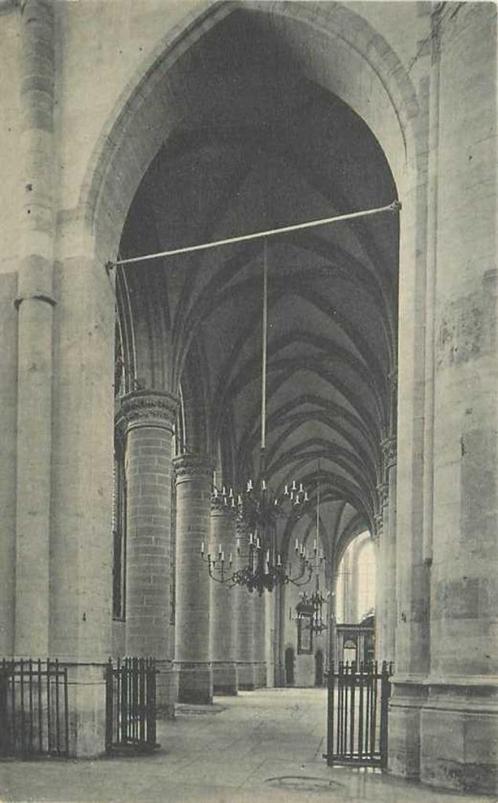 (300-455-001) Dordrecht Interieur Groote Kerk, Verzamelen, Ansichtkaarten | Nederland, Zuid-Holland, Verzenden