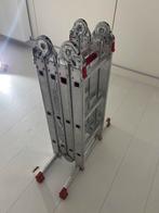 Altrex Aluminium ladder - vouwladder, Doe-het-zelf en Verbouw, Ladders en Trappen, Ophalen, Zo goed als nieuw, Ladder, Opvouwbaar of Inschuifbaar