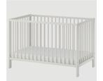 Ikea gulliver ledikant babybedje wit, Ophalen, Zo goed als nieuw, Minder dan 140 cm, Minder dan 70 cm