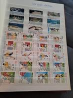 WK voetbal 1998 4x A4 postzegels, Ophalen of Verzenden, Sport