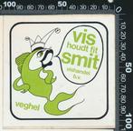 Sticker: Vishandel Smit - Veghel (2), Ophalen of Verzenden, Zo goed als nieuw, Bedrijf of Vereniging
