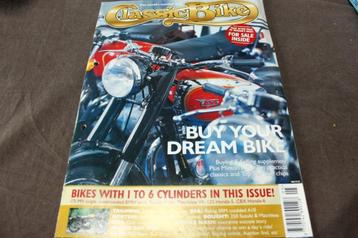 Classic Bike mei 2002 oa. Matchless square four Honda CBX 6 beschikbaar voor biedingen