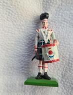 Tinnen schotse trom/drummer  poppetje, Hobby en Vrije tijd, Modelbouw | Figuren en Diorama's, Ophalen of Verzenden, Zo goed als nieuw