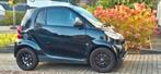 Smart ForTwo 1.0 45KW Coupe MHD AUT 2009 Zwart 107280 km, Auto's, Smart, Automaat, Origineel Nederlands, Grijs, Euro 4