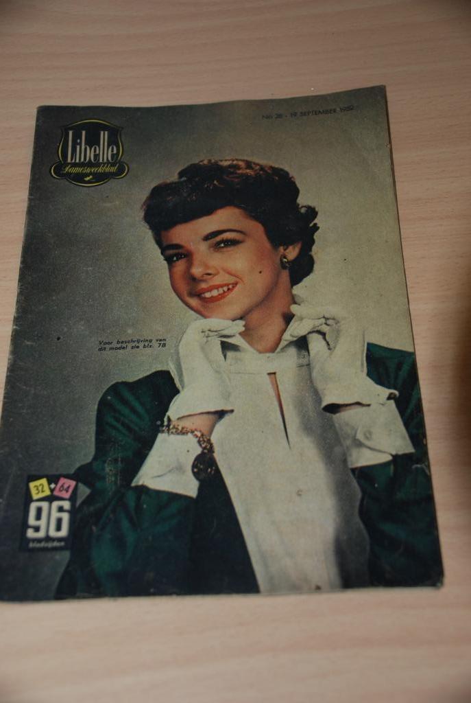 Libelle oudje nr. 38.                 1952., Verzamelen, Tijdschriften, Kranten en Knipsels, Tijdschrift, Nederland, 1940 tot 1960