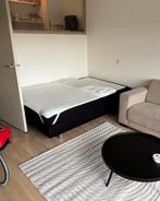 Boxspring 140x200 (excl. topper), Ophalen, Gebruikt, Zwart, 140 cm