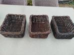 Ikea byholma manden, Ophalen of Verzenden, Gebruikt, Rechthoekig, Riet