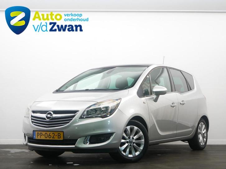 Opel Meriva 1.4 Turbo Cosmo Pano/Clima/Trekhaak/Navi, Auto's, Opel, Bedrijf, Te koop, Meriva, ABS, Airbags, Airconditioning, Centrale vergrendeling