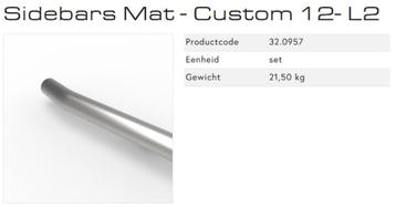 Sidebars Mat Ford Custom L2 (geborsteld) NIEUW beschikbaar voor biedingen