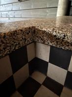 Buiten keuken blok met granieten blad, Tuin en Terras, Ophalen, Gebruikt, Zelf gemaakt, Gas