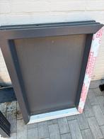 Nieuw! Antraciet grijs PVC kozijn 60x90x12cm, Doe-het-zelf en Verbouw, Kozijnen en Schuifpuien, Kunststof, Minder dan 75 cm, Raamkozijn