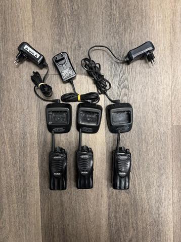 3x Kenwood TK3201 Portofoons (LicentieVrij) beschikbaar voor biedingen