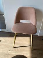 Vier stuks eetkamerstoelen, Huis en Inrichting, Stoelen, Ophalen, Gebruikt, Stof, Vier