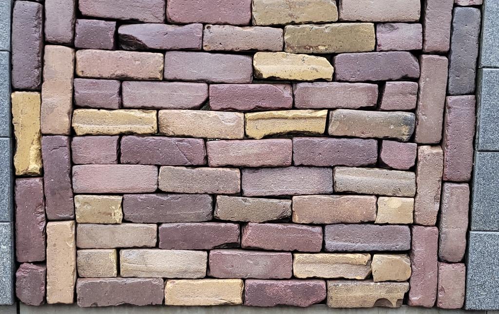 Oud gebakken dikformaat / Rotterdam, Gebruikt, Keramiek, Klinkers, Ophalen of Verzenden