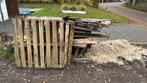 Gratis Pallet Hout Af te Halen, Gebruikt, 25 tot 50 mm, Ophalen of Verzenden, Pallet