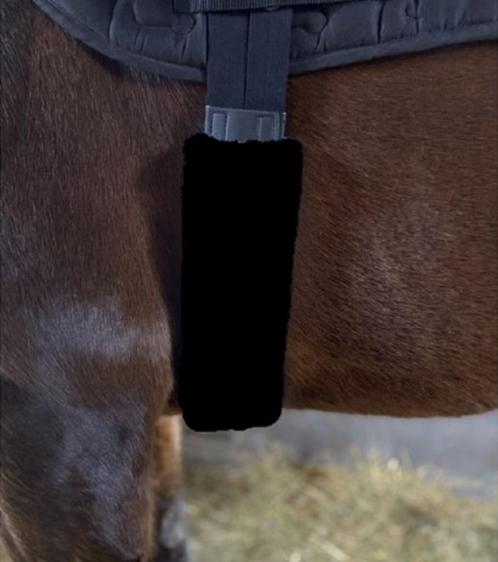 F.R.A. singelbontje, singelhoes Merino wol, Zwart, Dieren en Toebehoren, Paarden en Pony's | Hoofdstellen en Tuigage, Nieuw, Dressuur
