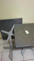 terrastafels horeca terrasstoelen korting terras, Tuin en Terras, Ophalen, Zo goed als nieuw, Vierkant, Kunststof