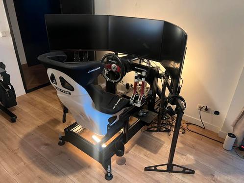 Complete racesimulator, Spelcomputers en Games, Spelcomputers | Overige Accessoires, Zo goed als nieuw, Ophalen