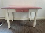 Kaptafel/ make up tafel, Ophalen, Zo goed als nieuw, Hout, Minder dan 100 cm