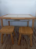 IKEA Flisat kindertafel met 2 krukjes en 2 opbergbakken, Kinderen en Baby's, Ophalen, Gebruikt, Tafel(s)
