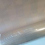 2 rol voor 1 muur prachtig goud taupe vlies behang, stevig, Huis en Inrichting, Stoffering | Behang, Ophalen, 10 tot 25 m²
