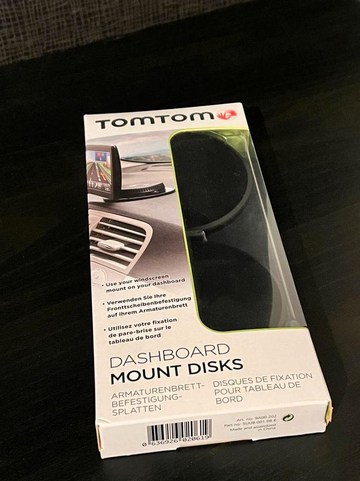 TomTom Dashboard Mount Disks - Nieuw, Auto diversen, Autonavigatie, Nieuw, Ophalen of Verzenden