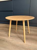 Salontafel / bijzettafel bamboe van Jysk, Huis en Inrichting, Gebruikt, Rond, 55 tot 75 cm, Hout