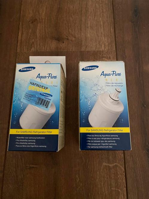Samsung Aqua-Pure HAFIN2/EXP Waterfilter (2 stuks), Witgoed en Apparatuur, Koelkasten en IJskasten, Nieuw, Met vriesvak, Minder dan 75 liter