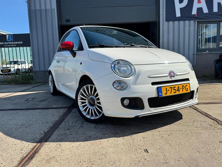 Fiat 500 1.2 Lounge Airco/PDC, Auto's, Fiat, Bedrijf, Te koop, ABS, Airbags, Airconditioning, Centrale vergrendeling, Elektrische buitenspiegels