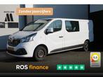 Renault Trafic 1.6 dCi L2 122PK Dubbele Cabine EURO 6, Auto's, Renault, Wit, Bedrijf, Lease