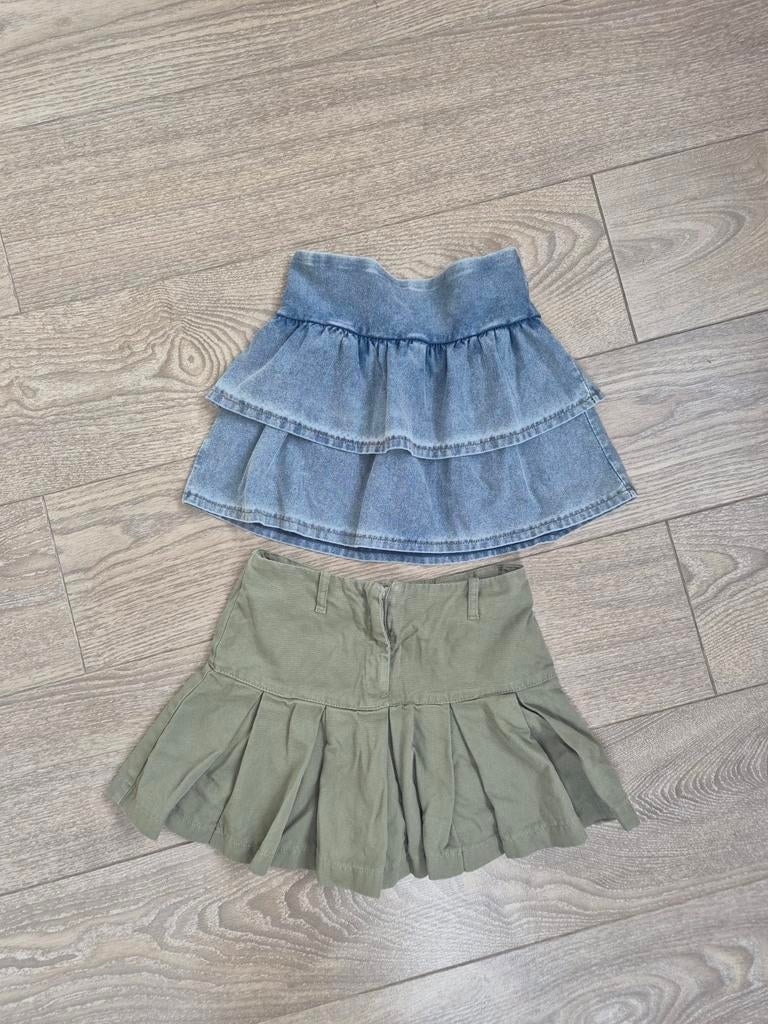 Set van 2. Maat 134, Zo goed als nieuw, Zara, Jurk of Rok, Verzenden