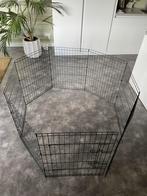 Zwarte puppy ren hondenren of konijnen 76x60, Dieren en Toebehoren, Hondenhokken, Ophalen, Zo goed als nieuw, 110 cm of meer