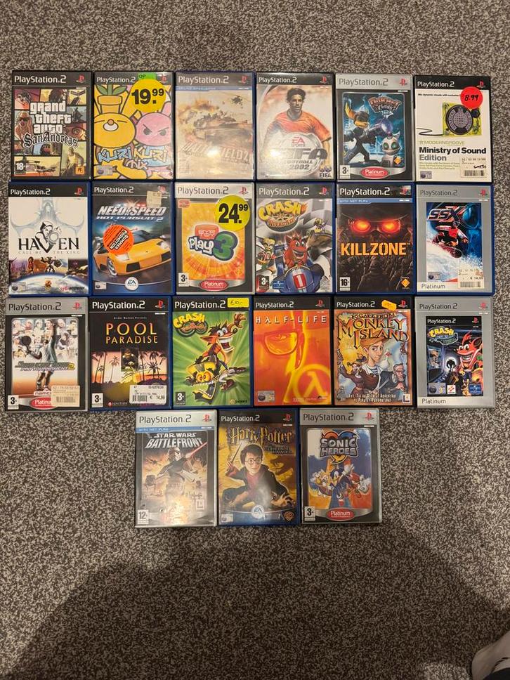 PS2 Games - Klassiekers voor de PlayStation 2!, Spelcomputers en Games, Games | Sony PlayStation 2, Gebruikt, Avontuur en Actie