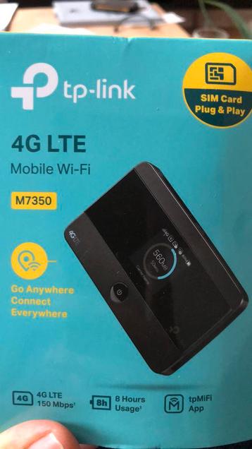 TP-Link M7350 mobiel hotspot beschikbaar voor biedingen