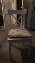 Eetkamerstoelen ikea 2 stuks, Huis en Inrichting, Stoelen, Ophalen, Gebruikt, Twee, Wit