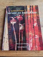 Quilttechnieken
verven en bedrukken, Kemshall, Ophalen of Verzenden, Zo goed als nieuw, Borduren en Naaien
