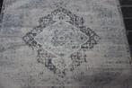 Vloerkleed Lifa Living Thuy Aqua Vintage Perzisch 160x230, Grijs, 150 tot 200 cm, Ophalen of Verzenden, Rechthoekig