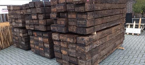 SPOORBIELZEN biels eiken hout behandelde bielzen 260cm lang, Tuin en Terras, Bielzen en Borders, Nieuw, Biels, Hout, Minder dan 25 cm