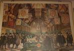 Schoolplaat De grote vergadering te s Gravenhage 1651, Ophalen, Geschiedenis