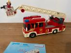 Playmobil Brandweerwagen, Ophalen, Zo goed als nieuw, Complete set