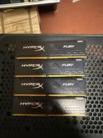 HyperX Fury DDR4 8GB RAM (4x), Computers en Software, RAM geheugen, Gebruikt, DDR4, 8 GB, Ophalen of Verzenden