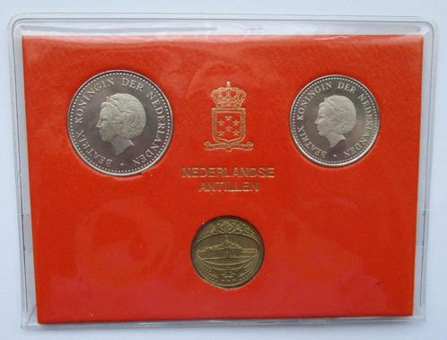 Nederlandse Antillen Munt set 1980 - Beatrix FDC, Postzegels en Munten, Munten | Nederland, Setje, Koningin Beatrix, Verzenden