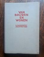 Van Bouwen en wonen - A.H. Wegenrif - 1924, Architecten, A. H. (Henk) Wegenrif, Ophalen of Verzenden, Zo goed als nieuw